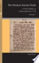 The Western Karaim Torah : a critical edition of a manuscript from 1720 /