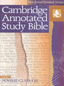 The Cambridge annotated study Bible : New Revised Standard Version /