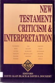 New Testament criticism & interpretation  /