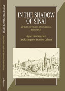 In the shadow of Sinai : stories of travel and biblical research /