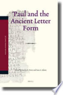 Paul and the ancient letter form /