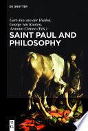 Saint Paul and philosophy : the consonance of ancient and modern thought /