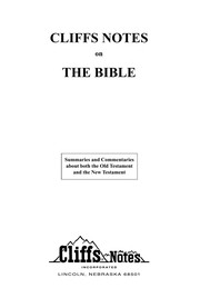 Cliffs notes on the Bible /