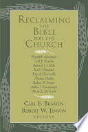 Reclaiming the Bible for the church /