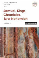 Samuel, Kings, Chronicles, Ezra-Nehemiah.