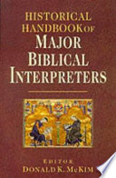 Historical handbook of major biblical interpreters /