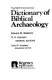 The New international dictionary of biblical archaeology /