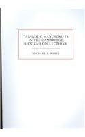 Targumic manuscripts in the Cambridge Genizah collections /