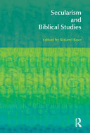 Secularism and biblical studies /
