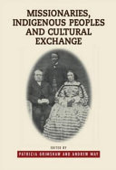 Missionaries, indigenous peoples and cultural exchange /