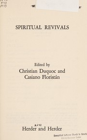 Spiritual revivals /