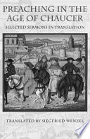Preaching in the age of Chaucer : selected sermons in translation /