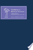 The medieval mystical tradition in England : papers read at Dartington Hall, July 1987 /