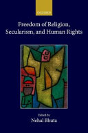 Freedom of religion, secularism, and human rights /