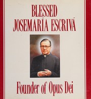 Beato Josemaría Escrivá de Balaguer : fundador del Opus Dei.