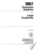 1987 enterprise statistics.