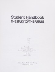 Student handbook for The Study of the future /