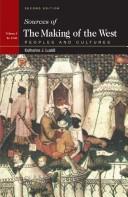 Sources of The making of the West, peoples and cultures /