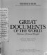 Great documents of the world : milestones of human thought /