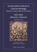 Conservation science in cultural heritage : 2001-2020 editorials = Quaderni di scienza della conservazione : 2001-2020 editoriali /