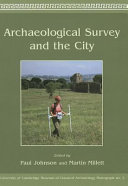 Archaeological survey and the city /