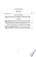 Prosecution of federal gun crimes : hearing before the Subcommittee on Crime and Criminal Justice of the Committee on the Judiciary, House of Representatives, One Hundred Third Congress, second session, September 20, 1994.