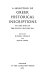 A Selection of Greek historical inscriptions to the end of the fifth century B.C. /