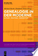 Genealogie in der Moderne : Akteure - Praktiken - Perspektiven /
