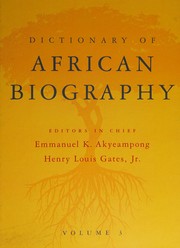 Dictionary of African biography /