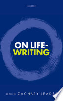 On life-writing /