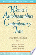 Women's autobiographies in contemporary Iran /