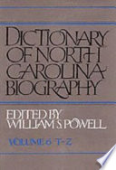 Dictionary of North Carolina biography.