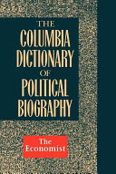 The Columbia dictionary of political biography.