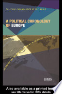 A political chronology of Europe.