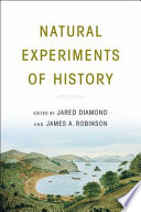 Natural experiments of history /