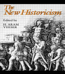 The New historicism /