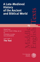 A late-medieval history of the ancient and biblical world /