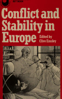 Conflict and stability in Europe /