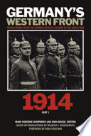 Germany's Western Front. translations from the German official history of the Great War, 1914 /