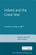 Ireland and the Great War : 'a war to unite us all'? /