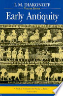Early antiquity /
