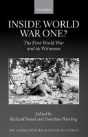 Inside World War One? : the First World War and its witnesses /