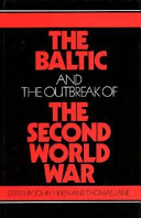 The Baltic and the outbreak of the Second World War /