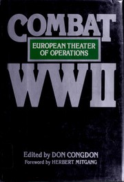 Combat WW II : European theater of operations /