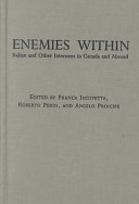 Enemies within : Italian and other internees in Canada and abroad /