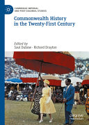 Commonwealth history in the twenty-first century /