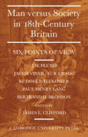 Man versus society in eighteenth-century Britain: six points of view /