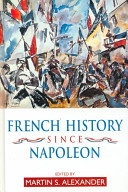 French history since Napoleon /