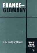 France-Germany in the twenty-first century /