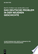 Das deutsche Problem in der neueren Geschichte /